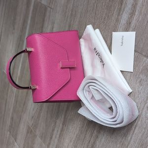 NWT Valextra Iside Micro Top Handle Crossbody bag